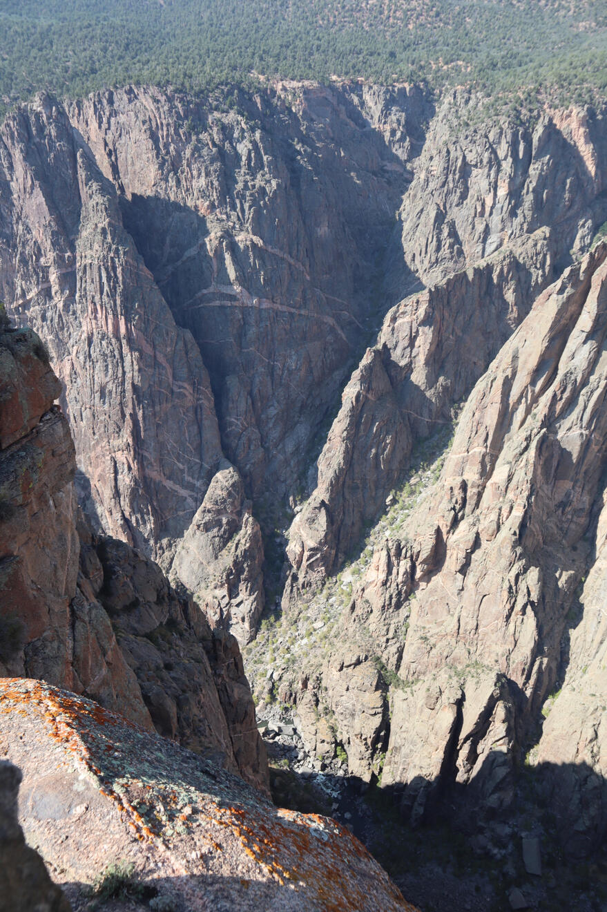 Black Canyon of the Gunnison National Park, Colorado, US. Shot on Canon EOS M50 Mark I.