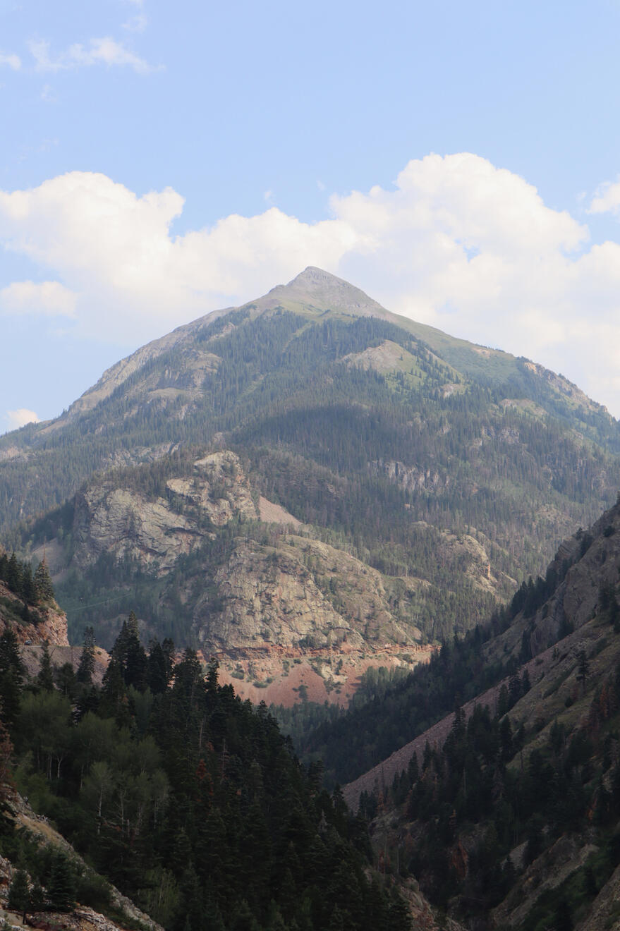 Along the Million Dollar Highway, Colorado, US. Shot on Canon EOS M50 Mark I.