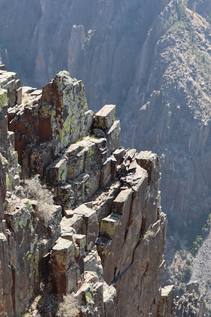 Black Canyon of the Gunnison National Park, Colorado, US. Shot on Canon EOS M50 Mark I.