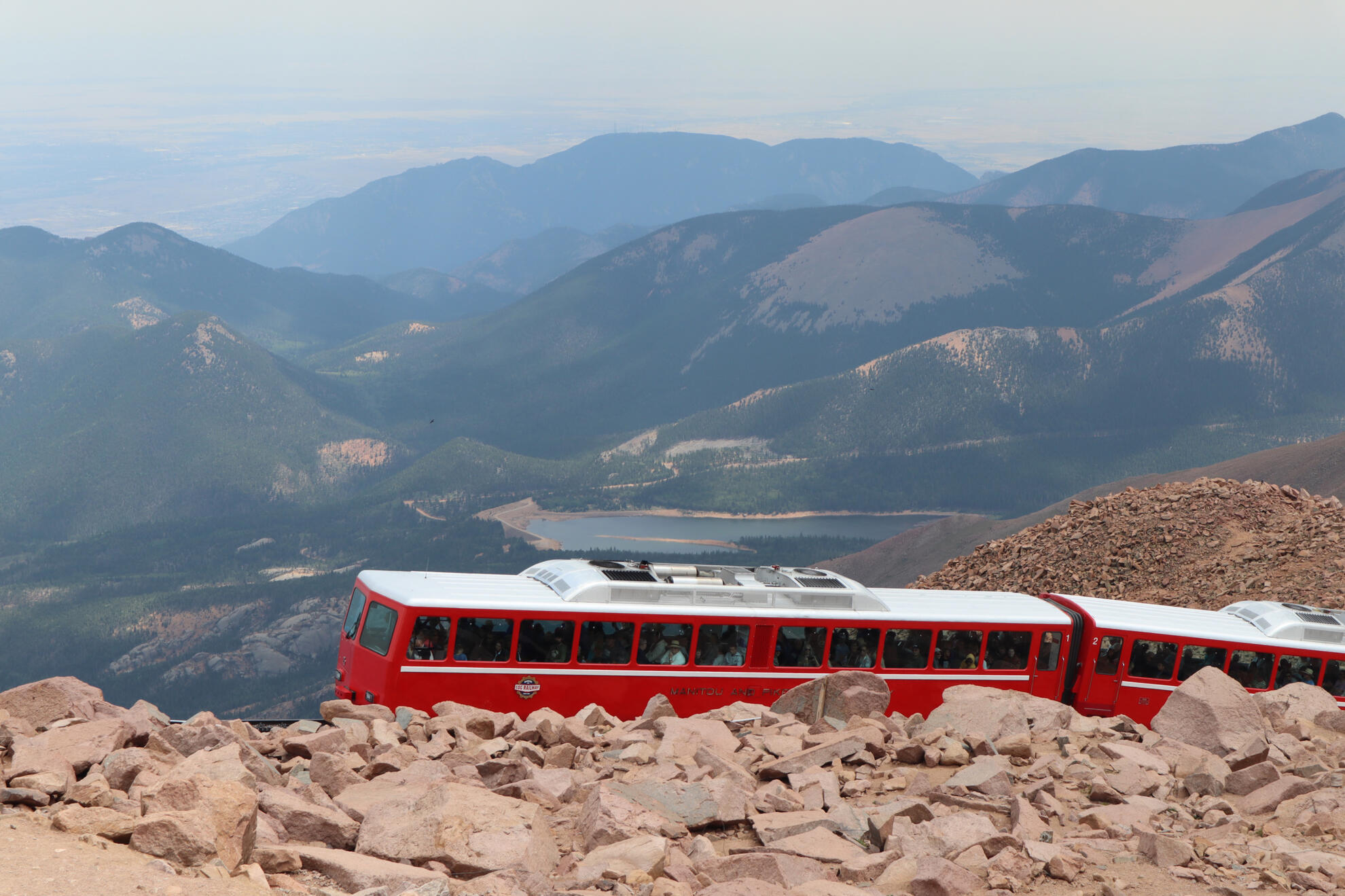 At the Pikes Peak summit, Colorado, US. Shot on Canon EOS M50 Mark I.