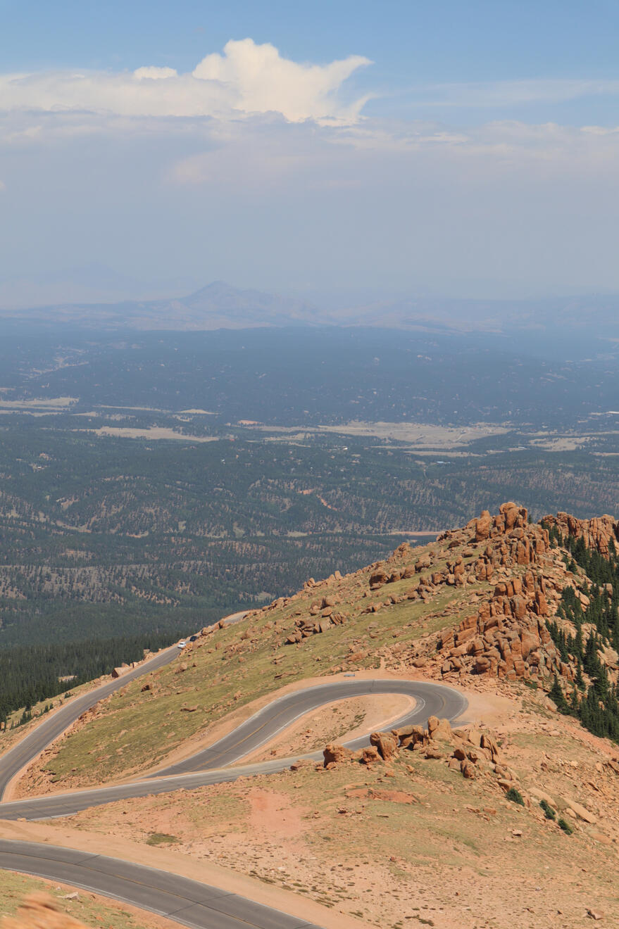 Along the Pikes Peak Highway, Colorado, US. Shot on Canon EOS M50 Mark I.