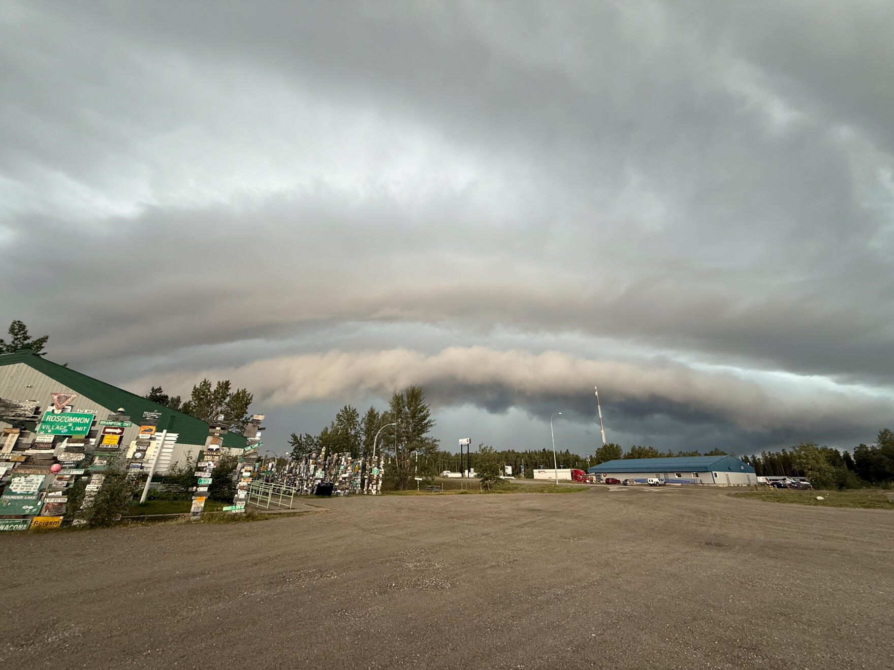 Watson Lake, Yukon, Canada. Shot on iPhone 16 Pro.