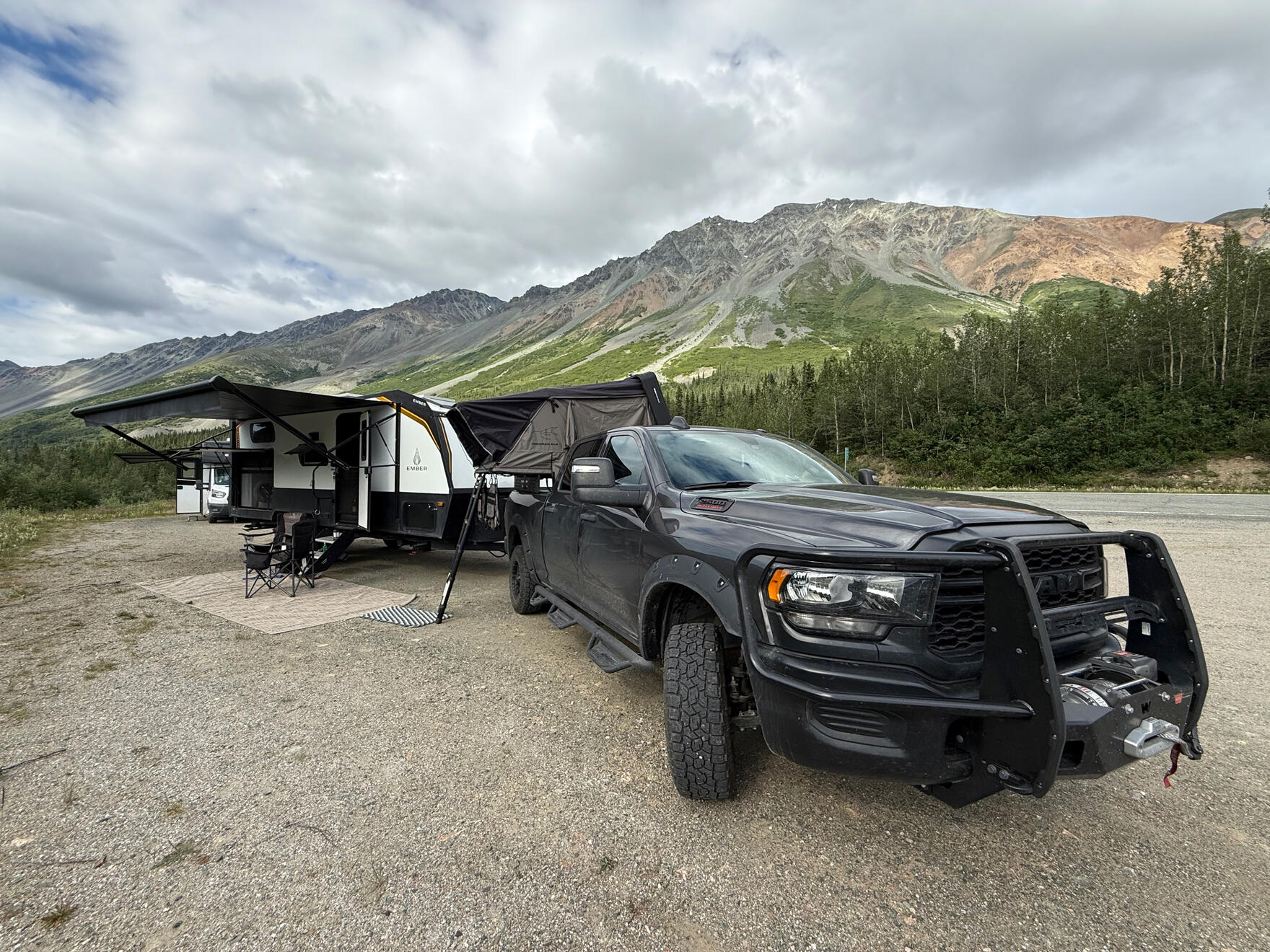Along the Richardson Highway, Alaska, US. Shot on iPhone 16 Pro.