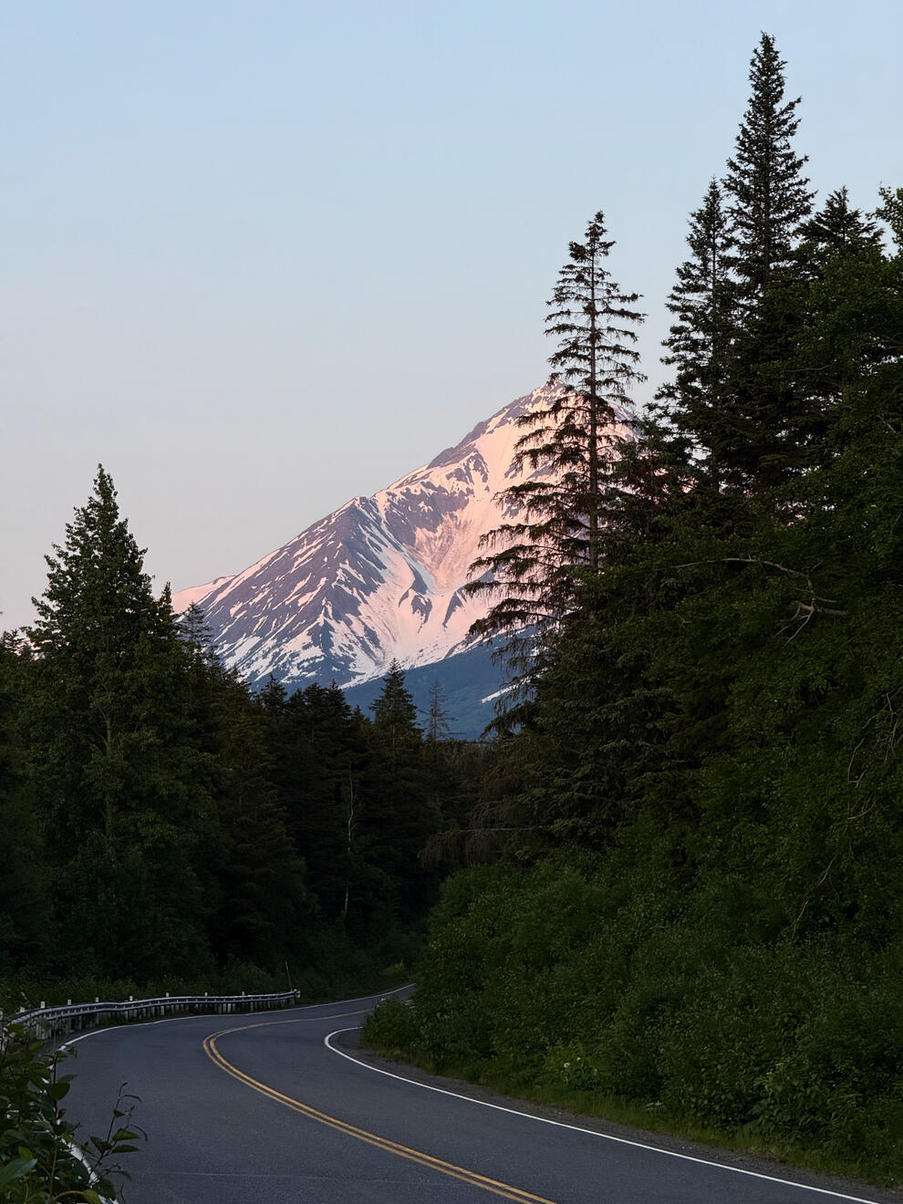 Near Hope, Alaska, US. Shot on iPhone 16 Pro.