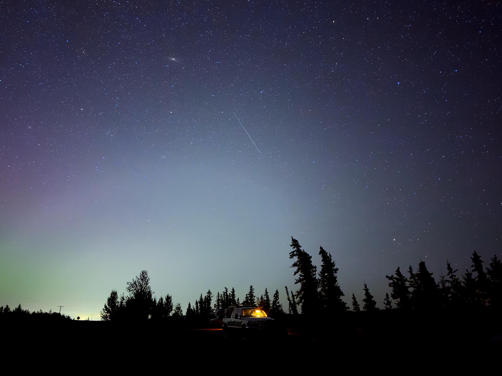 Near Brûlé Mines, Alberta, Canada. Shot on iPhone 16 Pro.