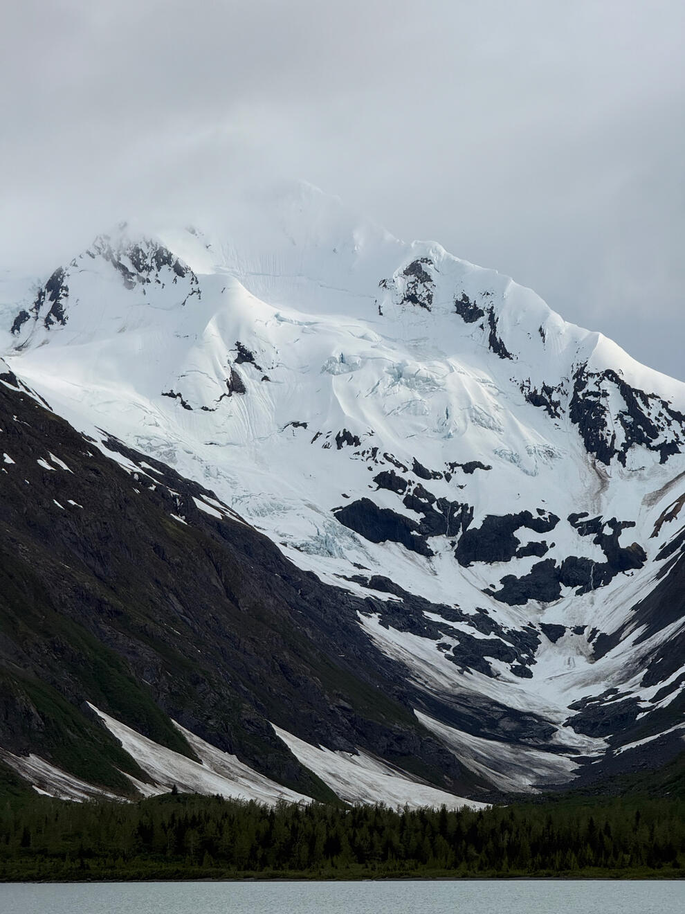 Along the Portage Glacier Highway, Alaska, US. Shot on iPhone 16 Pro.