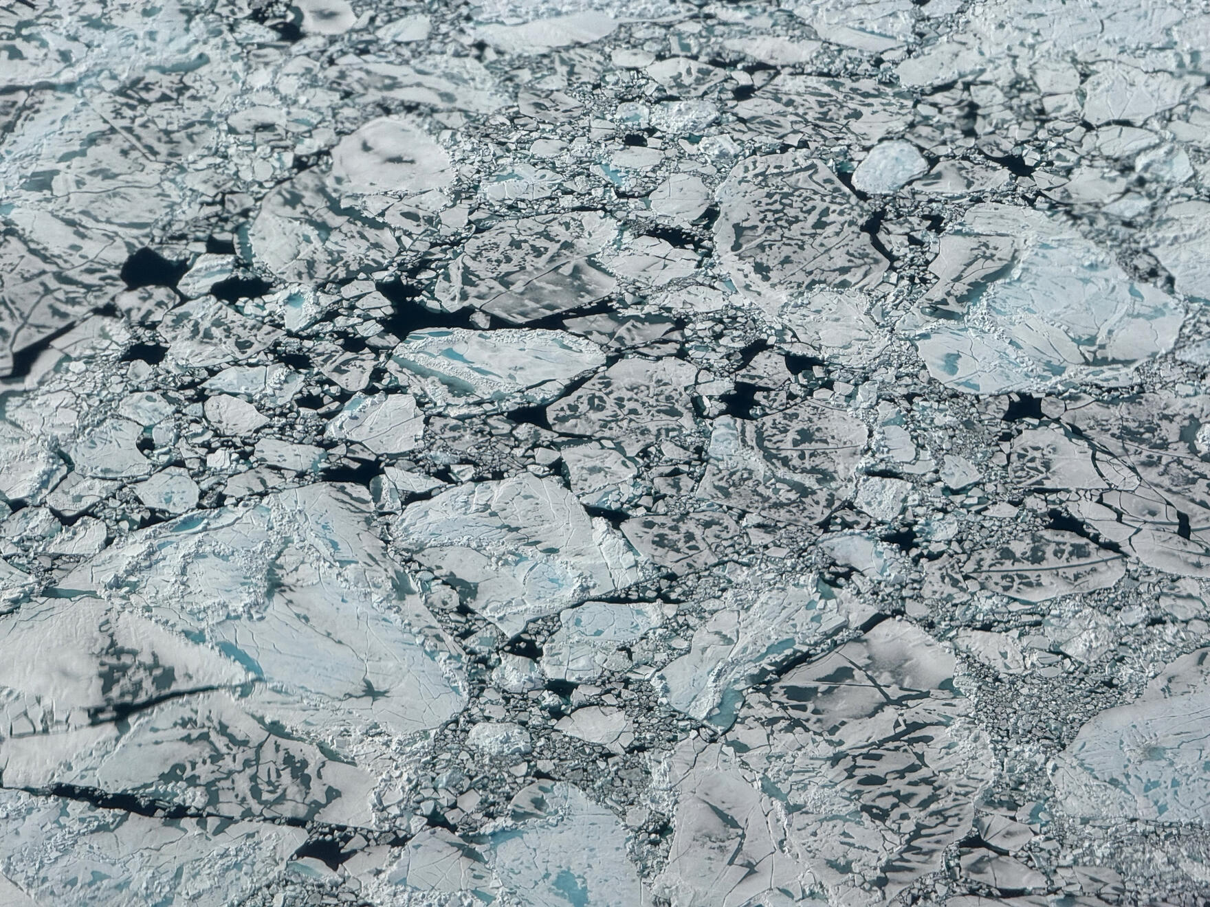 Above the Arctic Ocean near Alaska, US. Shot on iPhone 16 Pro.