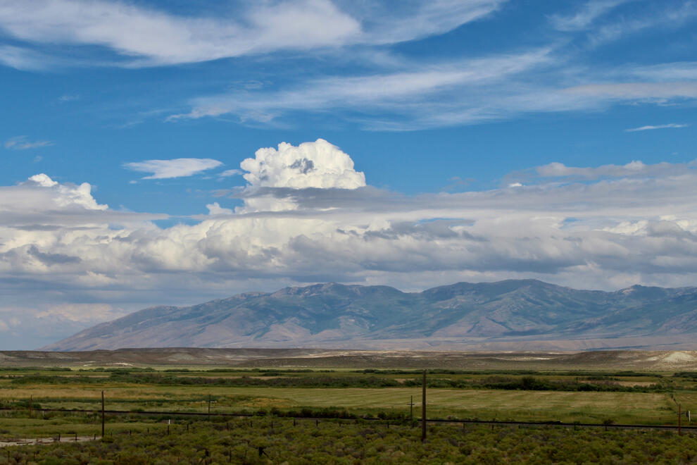 Along I-80 in Nevada, US. Shot on Canon EOS Rebel T6.