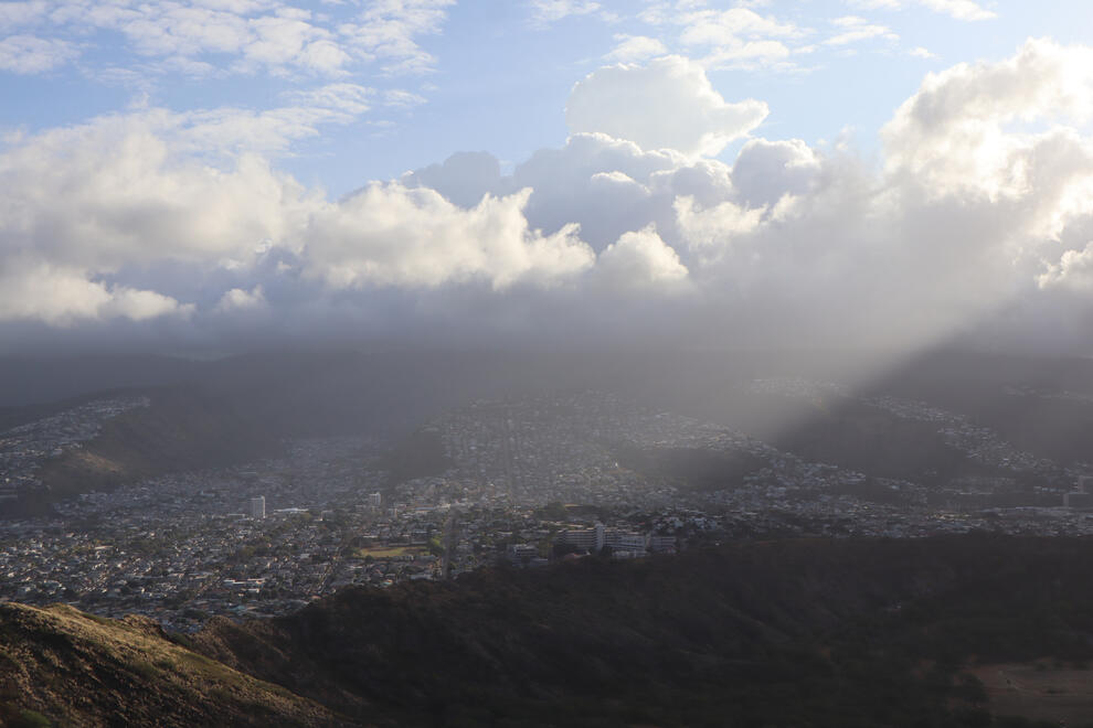 Diamond Head State Monument, Hawai'i, US. Shot on Canon EOS M50 Mark I.