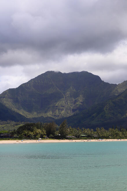 Hanalei Bay, Hawai'i, US. Shot on Canon EOS M50 Mark I.