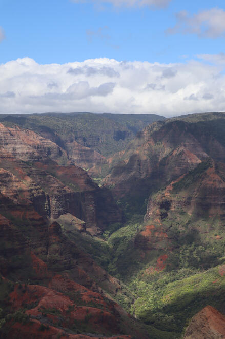 Waimea Canyon State Park, Hawai'i, US. Shot on Canon EOS M50 Mark I.