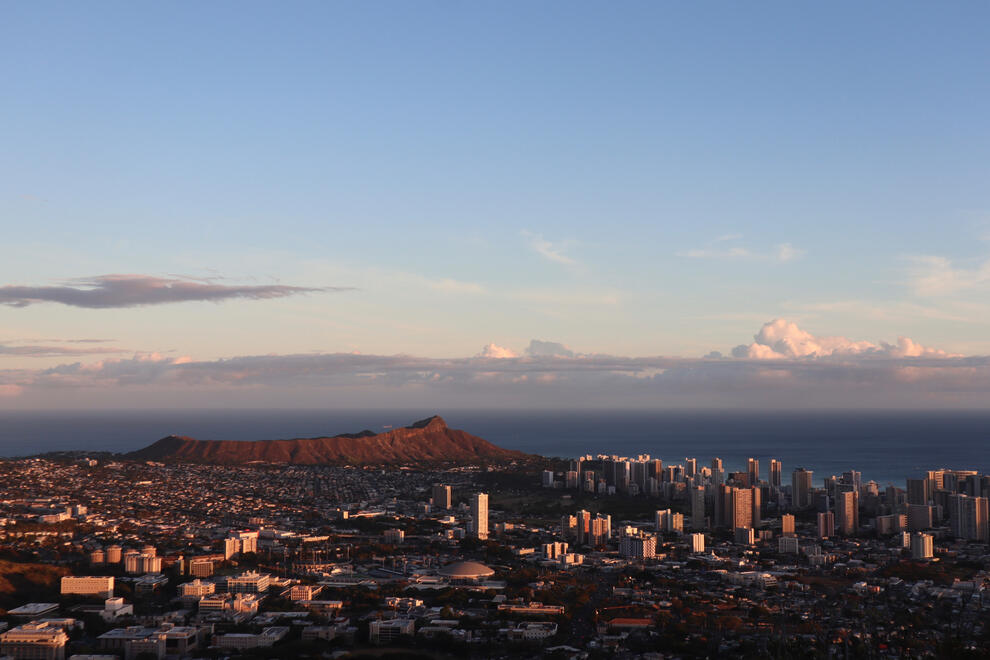 Pu'u 'Ualaka'a State Wayside, Hawai'i, US. Shot on Canon EOS M50 Mark I.